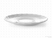 Столовая посуда из стекла Arcoroc TRIANON блюдце D6926 (16 см к D6922)