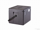Термоконтейнер Cambro Go Box EPP280BKST 110 (с черным ремнем)