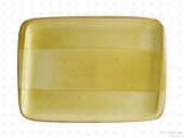Столовая посуда из фарфора Bonna AMBER AURA тарелка прямоугольная AAR MOV 26 DT (23х16 см)