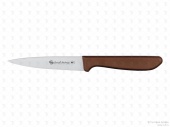 Нож и аксессуар Sanelli Ambrogio нож для чистки Supra Colore (коричневая ручка, 11 см) 9382011
