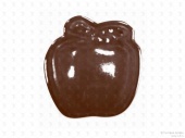 Форма Martellato для шоколада (яблоко с веткой)