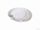 Столовая посуда из фарфора Fairway Блюдо-ракушка 4739-7 (18 см)