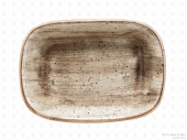 Столовая посуда из фарфора Bonna блюдо прямоугольное TERRAIN AURA ATR GRM 17 DKY (17 см)