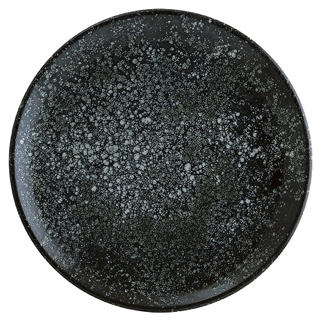 08831dd26132a0034a001bc9cd955adf Тарелка Bonna Cosmos Black COSBLGRM23DZ d=23 см (фарфор) — изображение 1