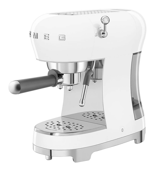 0a0aaa37ab3e4e2ca43091997fc49cdb Эспрессо кофемашина SMEG ECF02WHEU белая — изображение 1