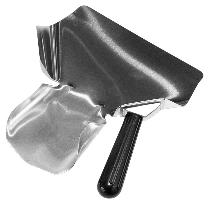 128ee06225dce3ddc2f9a19746d1d63f Совок для картофеля фри P.L. Proff Cuisine JQ-OT 393R 23х21 см (нерж. сталь / пластик) — изображение 1