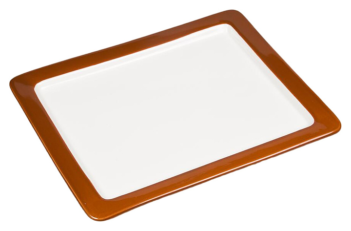 1fe8329647cbd184db0653300592d1b8 Гастроемкость P.L. Proff Cuisine 81243100 GN 1/2-20 (325х265х20 мм) фарфор, карамельная — изображение 1