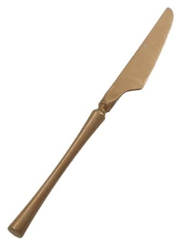 4c8edebfb21c18c4b07919f6d515e38e Нож столовый P.L. Proff Cuisine 1920-Copper 81280017 229 мм — изображение 1