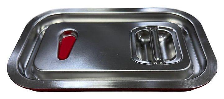 4fe2cebe634986d61a5197a93ecfae5f Крышка для гастроемкости Gastromix GN 1/3 (325х176) нерж. сталь — изображение 1