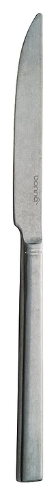 547a38cdc9e812282ecaec26a61c5ef8 Нож столовый Bonna Grace Antique 1235GRCO1ANT l=18,5 см (нерж. сталь) состаренная сталь — изображение 1