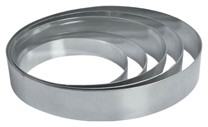 588a37ded1ff6dc21a76ebb1dbe3229e Форма-резак P.L. Proff Cuisine 92100027 "Кольцо" 120х50 мм — изображение 1