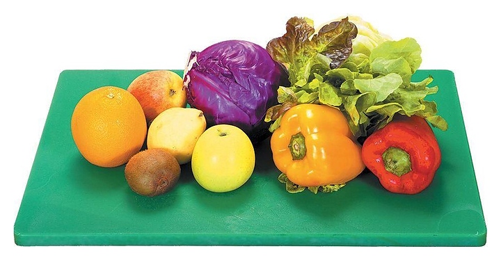 685de680950a817a92f33cf91a3ff9ce Доска разделочная P.L. Proff Cuisine 81272008 500х350х12 мм зеленая — изображение 1