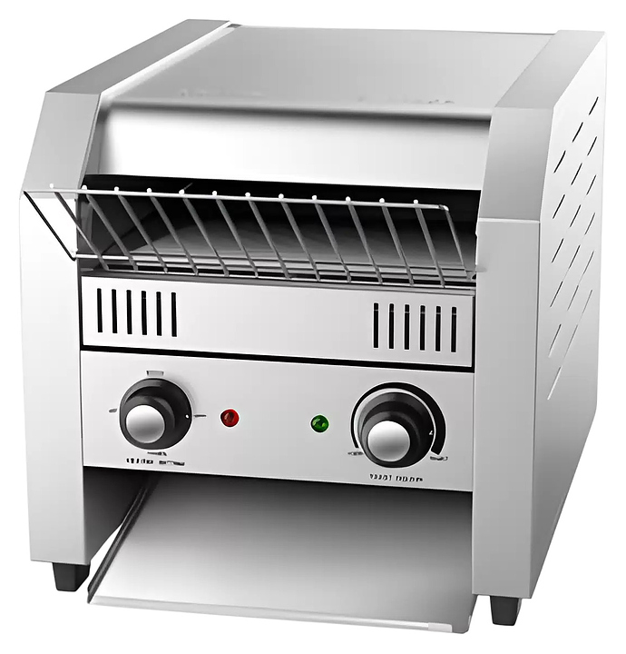 6c75b5f5906de1fefc7b9fa02c8a4cb6 Тостер конвейерный Hurakan HKN-TOSTI36 — изображение 1