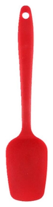 79328312dfe0e76f62142c53fdc69921 Лопатка кондитерская P.L. Proff Cuisine HRNS-01 / DJENI l=27,5 см с головкой 8,7х5,7 см (силикон) красная — изображение 1