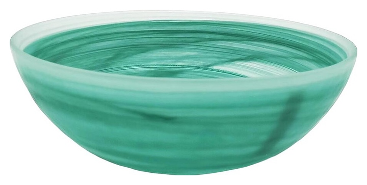 80006d2c9acd214d9a74829033ff3eb6 Салатник P.L. Proff Cuisine Green Sky 1Q602-066RGX 700 мл d=18 см h=7 см (матовое стекло) зеленый — изображение 1