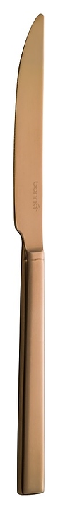 86a22b9885c5272257d94f26515f0646 Нож столовый Bonna Grace Mat Bronze 1235GRCO1MBR l=18,5 см (нерж. сталь) матовая бронза — изображение 1