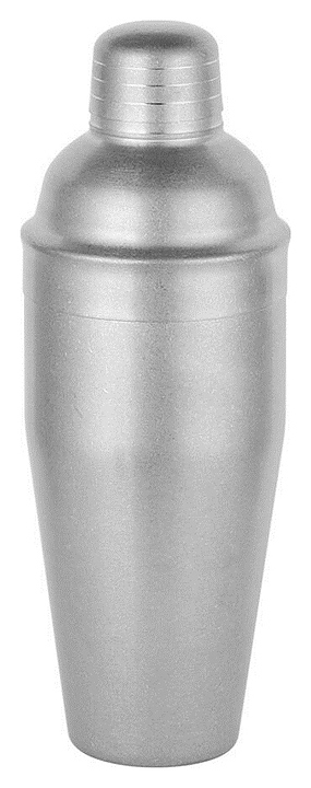 8e8a2388d86e343bb168284d44975697 Шейкер P.L. Proff Cuisine Bar Ware CS256 Vintage 650 мл (нерж. сталь) матовый — изображение 1
