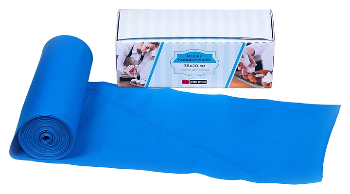 b02eef76df95b2a79bc74f4721a73c87 Мешок кондитерский P.L. Proff Cuisine 81400354 голубой 460х230 мм, 100 шт. — изображение 1