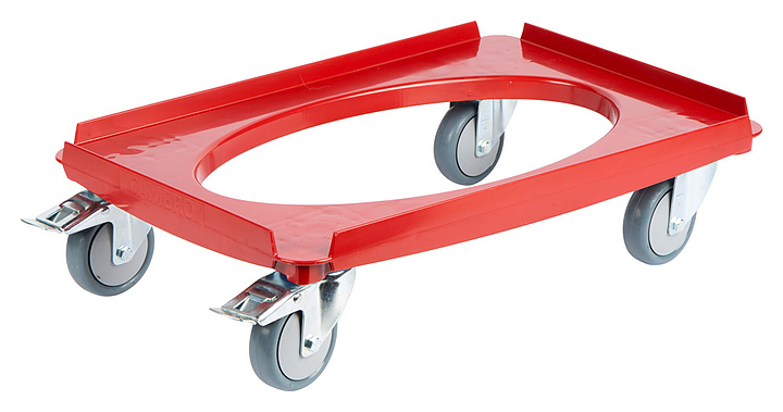 c11c5561a0e5a135903a37afcb6a3ad3 Тележка для термоконтейнера Cambro CD3253EPP 158 ярко-красный — изображение 1