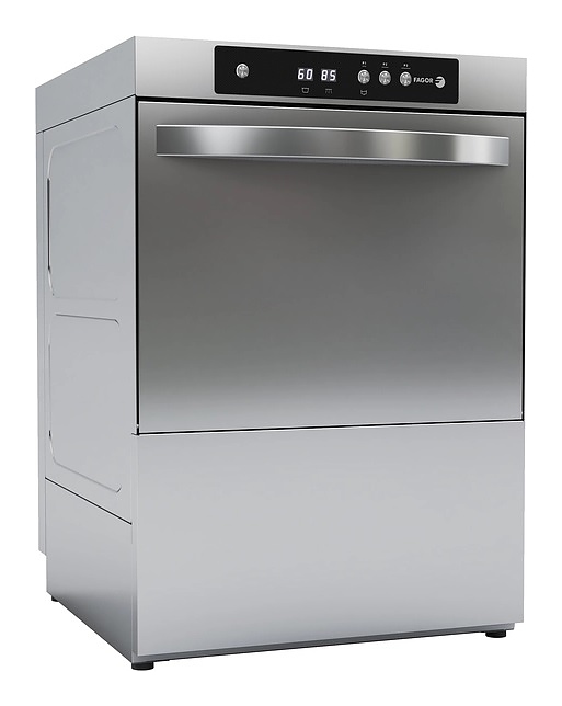 c405353d4824ee480623fae48b8113c4 Машина посудомоечная фронтальная Fagor Professional WUC-502 T B D с дозатором моющего средства, сливной помпой и LED дисплеями — изображение 1