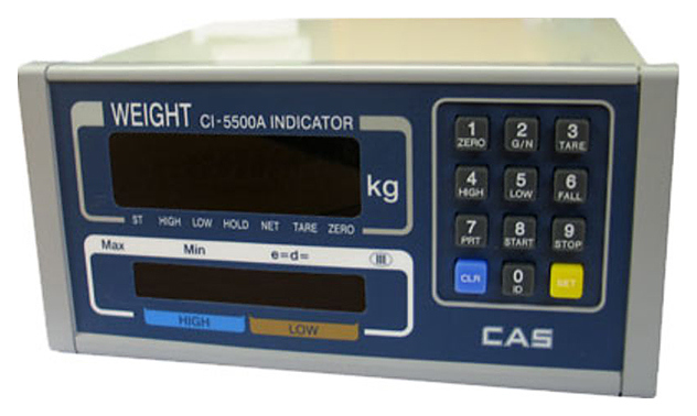 dcea3cdccdb8bc914e003699bca74f28 Индикатор весовой CAS CI-5500A — изображение 1