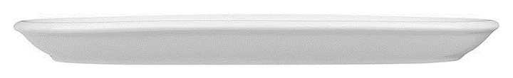e120a528d33daf21fb50dde4922f37c3 Блюдо сервировочное P.L. Proff Cuisine F1379-9 22,5х12,3 см h=2,1 см (фарфор) овальное белое — изображение 1