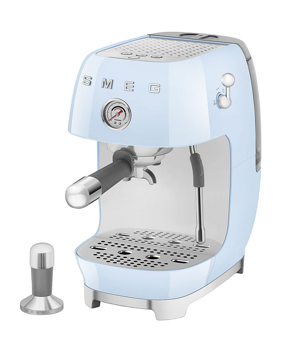 efe3d4e97e762428025c402ed2b89afb Эспрессо кофемашина SMEG ECF03PBEU 1.65 кВт пастельный голубой, глянцевый — изображение 1