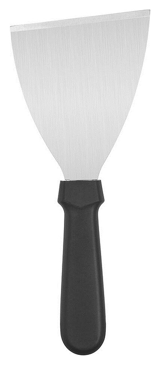 f1b2475b3bb7cf53f6e2c360f6a5c959 Скребок кондитерский P.L. Proff Cuisine WSCR-6PH (HONRI) 11,5х10 см (нерж. сталь / пластик) черный — изображение 1