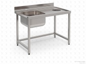 Стол и аксессуар для посудомоечной машины Vortmax стол для пароконвектоматов Vortmax, Eksi, Fagor 1200х770х870 мм