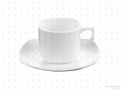Столовая посуда из фарфора Wilmax кофейная пара WL-993041 (90 мл)