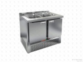 Холодильный стол для салатов HiCold SLE3-11GN для салатов (без крышки)