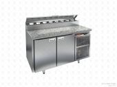 Холодильный стол для пиццы HiCold тип HT модель PZ2-11/GN (камень) для пиццы