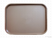 Пластиковый поднос  JIWINS Поднос JW-A1418 (45.5х35.5 см, коричневый)