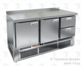 Холодильный стол HiCold Стол охлаждаемый среднетемпературный тип TN модель GNE 112/TN
