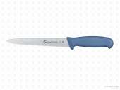 Нож и аксессуар Sanelli Ambrogio 7351018 нож для рыбы Supra Colore (синяя ручка, гибкое лезвие, 18 см)