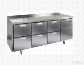 Холодильный стол HiCold Стол охлаждаемый среднетемпературный тип TN модель GN 222/TN