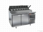 Холодильный стол для пиццы HiCold тип HT модель PZ2-11/GN (1/6H) для пиццы