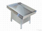 Холодильный стол для рыбы Техно-ТТ СП-612/1100А (1100х1100, для рыбы без стекла)