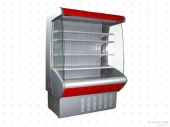Горка холодильная Полюс F20-08 VM 1,3-2 (Carboma ВХСп-1,3) декоративные панели RAL 3020