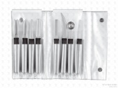 Нож и аксессуар Triangle 1203000 набор карбовочных ножей с сумкой (8 предметов)