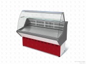 Универсальная холодильная витрина Марихолодмаш ВХСн-1,0 НОВА (с гнутым стеклом)