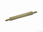 Кухонный инвентарь Профлайнтрейд Скалка с вращающимися ручками L=60 см, рабочая 40 см (бук)