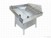 Холодильный стол для рыбы Техно-ТТ СП-612/2202А (2200х1100, для рыбы со стеклом)