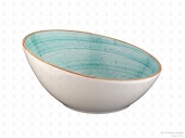 Столовая посуда из фарфора Bonna салатник AQUA AURA AAQ VNT 18 KS (скошенный, 18 см)