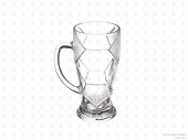 Кружка OSZ для пива "Лига" 08с1404 (500 мл)