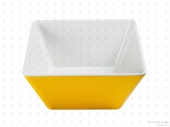 Посуда из меламина Pujadas Салатник 22200AM (квадратный, 9x9 см, h5.5 см, желтый)
