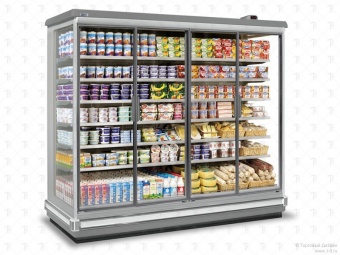 Горка холодильная Costan Горка холодильная GAZELLE NARROW 22 4 W 250 (LEONS25)