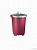 Бак для отходов Restola 432106221 (65 л, бордовый)