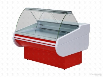 Универсальная холодильная витрина Премьер среднетемпературная ВСУП1-0,32ТУ/F1-1,3 ФАВОРИТ