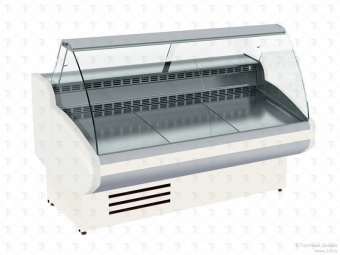 Холодильная витрина Cryspi ВПС 0,64-1,10 (Gamma-2 1500) (RAL 9010 всё белое)